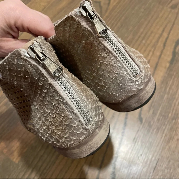 Free People Distressed Ankle Booties - Picture 8 of 12